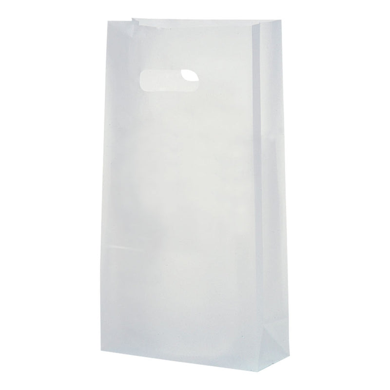 Black and White Large Opaque Merchandise Shopping Plastic Bags with Handles  - China Handle Bag, Shopping Bag | Made-in-China.com