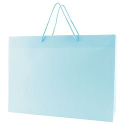 Matte Rope Handle Bags - Blue